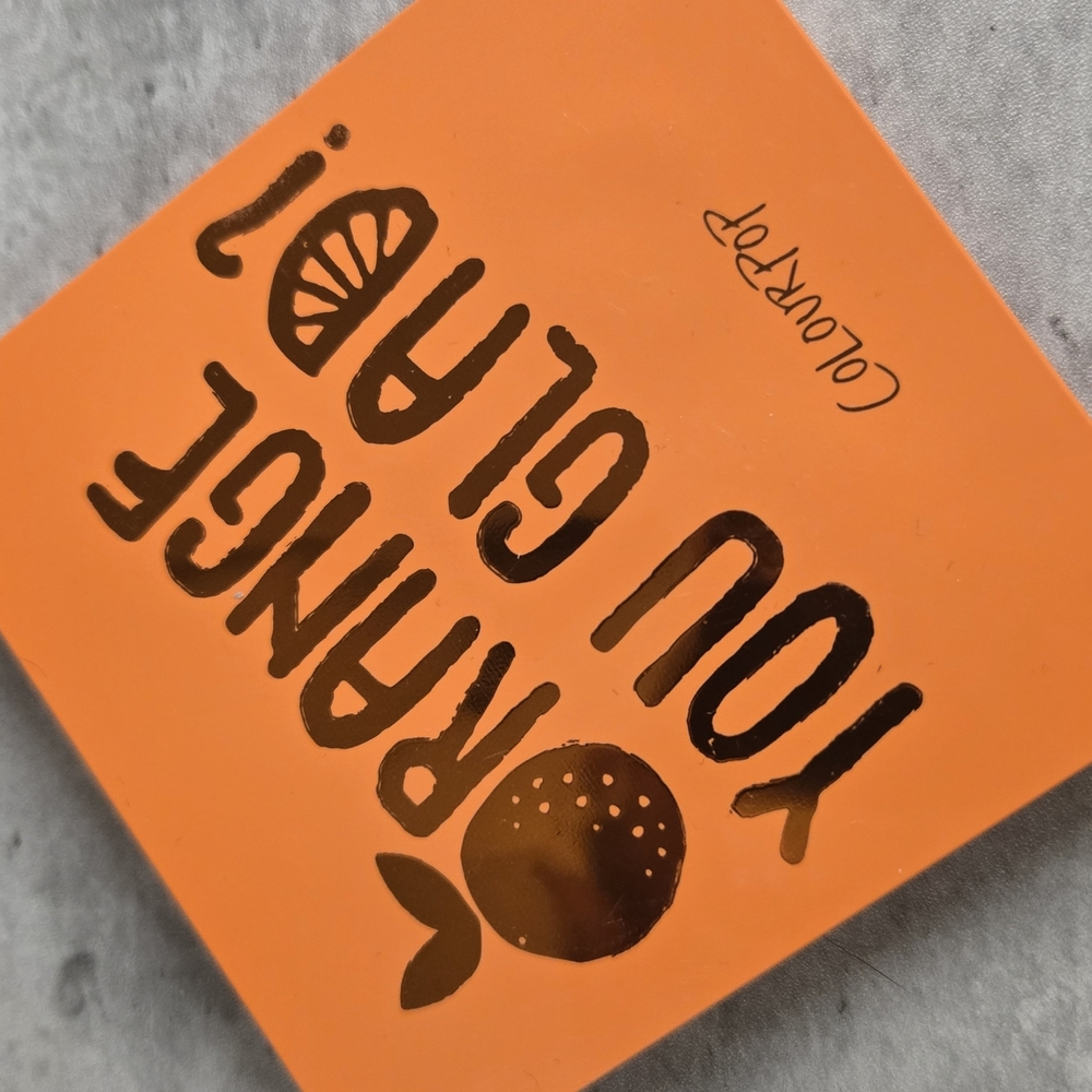 Colourpop Orange You Glad? Palette